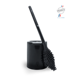brosse wc noire silicone