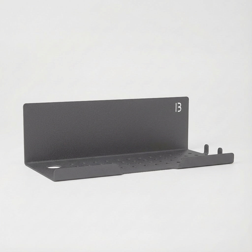 Étagère de Douche Murale gris suspendue