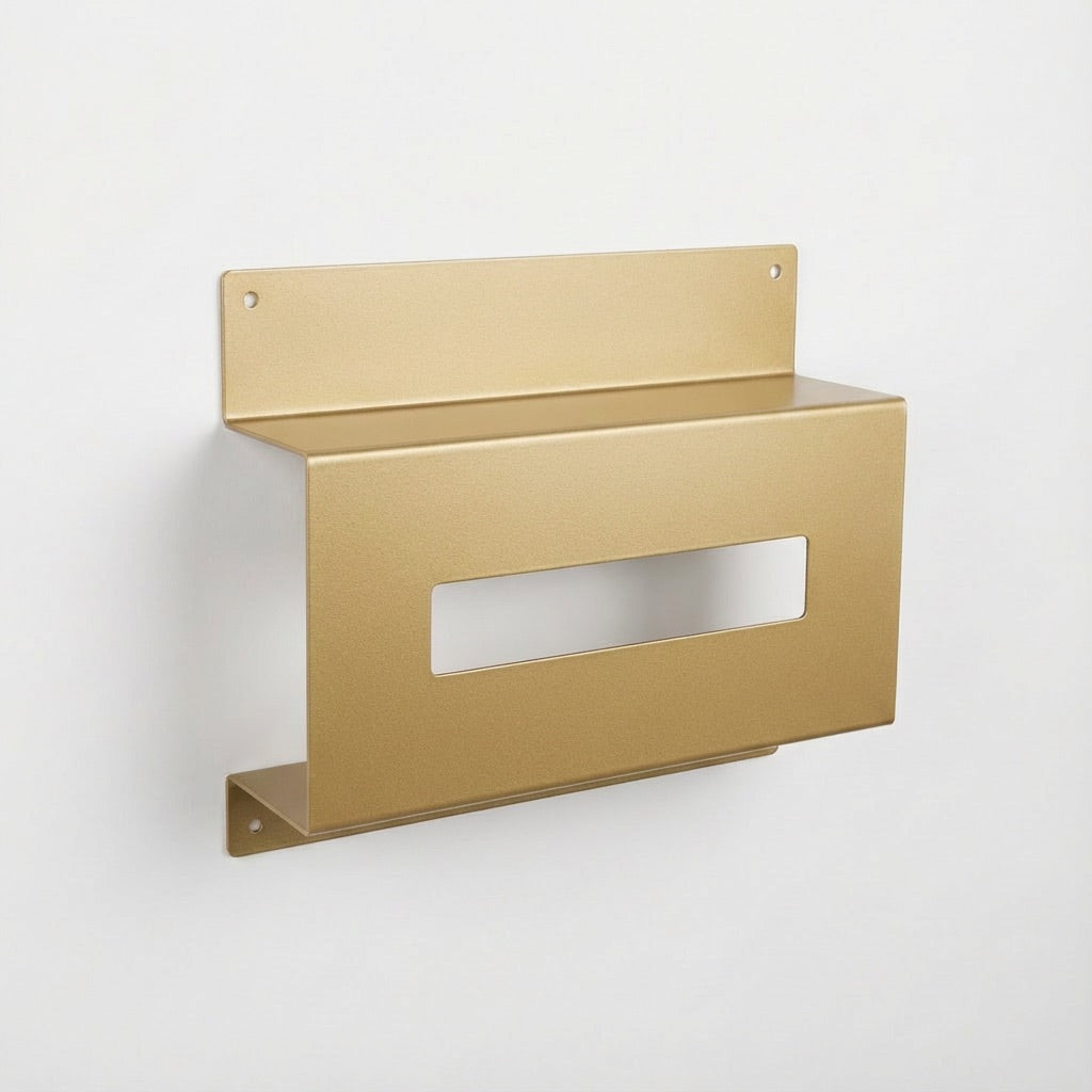 Support Boîte Mouchoirs Mural